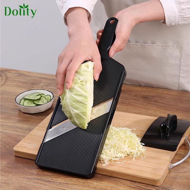 Dolity Vegetable Slicer Cutter Hand Guard Cabbage Shredder Slicer