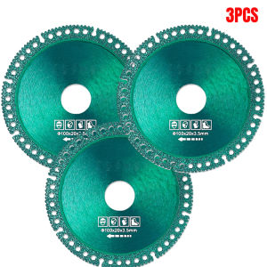 6 in 1 Diamond Cutting Disc Cut Off Wheels Diamond Saw Blade Metal Iron Steel Rock Slab Marble Saw Blade