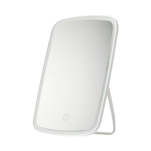 Xiaomi LED กระจกแต่งหน้าพร้อมกระจกความงามแสง3สี USB ชาร์จไฟเติมแสงสมาร์ทกระจกกระจกแต่งหน้ากระจกแต่งหน้า