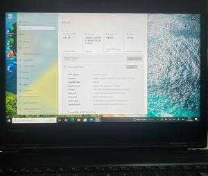 Toshiba x20w-e Slim Light-Weight 12.5 Core i5 8th Gen | 8gb/256ssd Windows 10 Pro | MS Office Pre Loaded | Used in Good Condition we dont accept any voucher