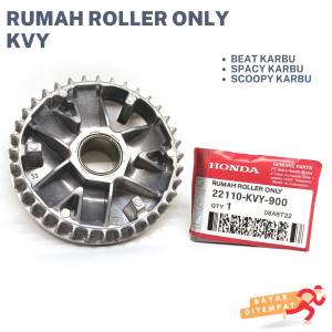 (HONDA) KVY RUMAH ROLLER ONLY BEAT SPACY SCOOPY KARBU / TUTUP RUMAH ROLER / FINDRIVE FACE / TUTUP RUMAH ROLLER PULLEY / LAWAN KIPAS CVT / BOSH