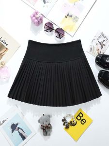 COD fashionable solid color woolen pleated skirt autumn and winter womens clothing new high-end small fragrant A-shaped skirt thin short skirt 92362026 new product