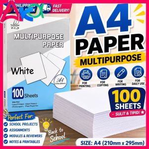 AKA A4 Multipurpose White Bond Paper 300 Sheets Thick Smooth Printing Paper for Kids Homework Drawing DIY Projects School Requirements Home Office Daily Use Compatible with Inkjet Laser Printer