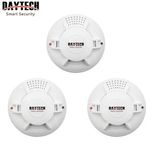 Daytech Wireless Smoke Detector fire alarm rumah pengesan asap for Warehouse/home 警报器 SM12
