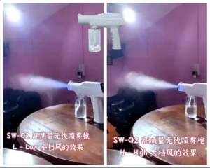 Clearance Stock 380ml Portable Handheld Cleaning Fogger Double pump/Pump Spray Gun USB Rechargeable Atomizer