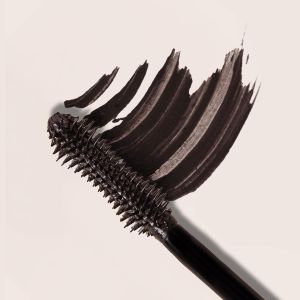 Milani Highly Rated Anti-Gravity Mascara with Castor Oil and Molded Hourglass Shaped Brush - Brown Black