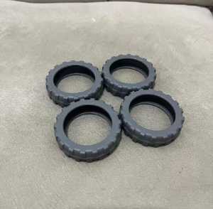 Karet Silikon Pelindung Roda Koper 4 PCS Dan 8 PCS SET / Ring Pengganti Untuk Roda Kursi Kantor / Silicon Roda Serbaguna / Karet Pelindung Roda