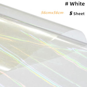 Holographic Wrapper For Flower Bouquet Wrapper Clear Cellophane Wrapperclear Cellophane Wrapper Flower Wrapper Bouquet Cellophane Plastic Wrapper Transparent Flower Wrapper Holographic Film Wrapper Rainbow Film Flower Wrapper Bouquet Wrapping Paper