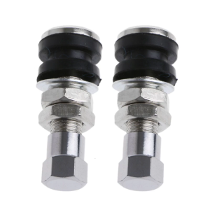 2Pcs Wheel Tubeless Tire Valves Nozzle Univerasl for Motorcycle Car Bike Bicycles Scooters Cycling