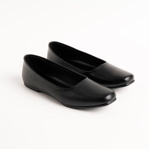 Qeis Alona Flatshoes (BIG SIZE JUMBO) sepatu formal wanita flat pantofel kulit