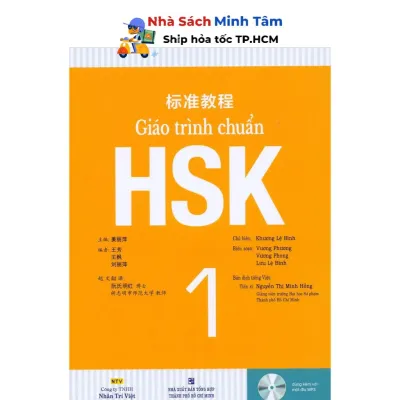 Sách - Giáo Trình Chuẩn HSK 1 - Bài Học (Kèm 1 Đĩa MP3) - Nhân Trí Việt
