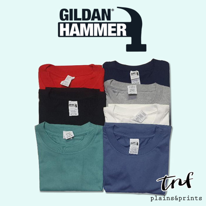 Gildan Hammer T-Shirt 2XL Sport Grey – 100% Combed Cotton Classic Fit Tee