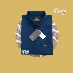 TERMURAHH KEMEJA POLOS LENGAN PENDEK KASUAL TREN 2025