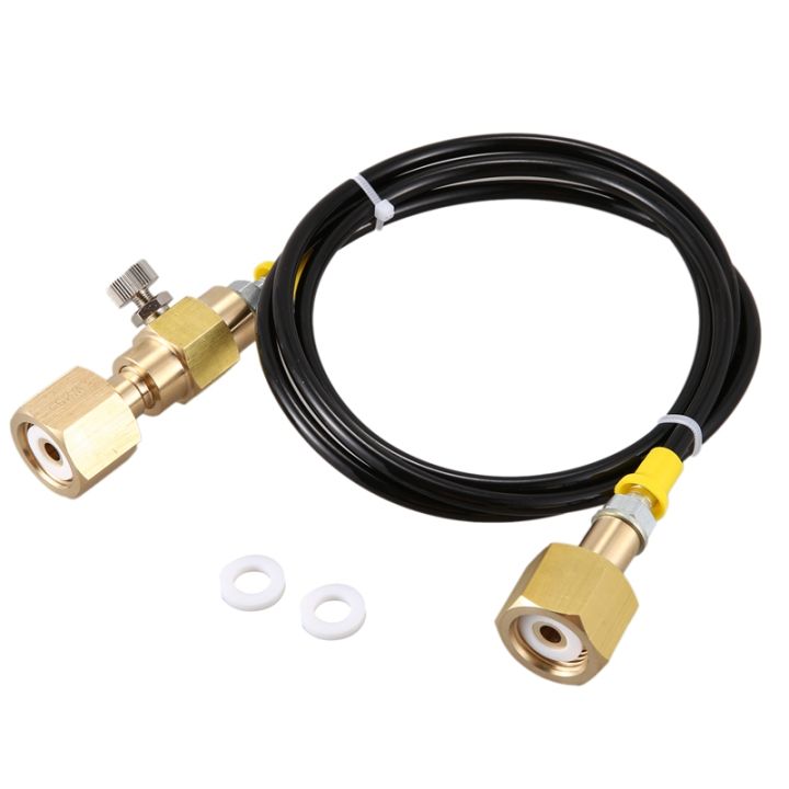 O2 Tank Refill Station Charging Adaptor Transfer with 1.5M 5Ft Hose W21 ...