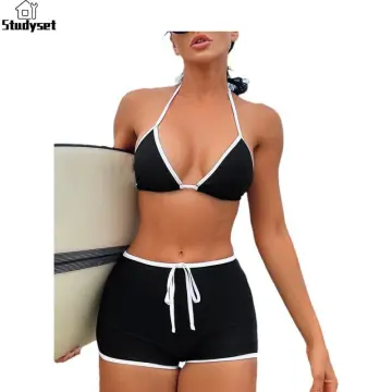 Halter top bikini set on sale