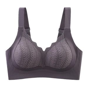 Maniyun Soft Lift Push Up Bra Molded Fixed Cup Seamless Non-wired Comfort Bra Lingerie