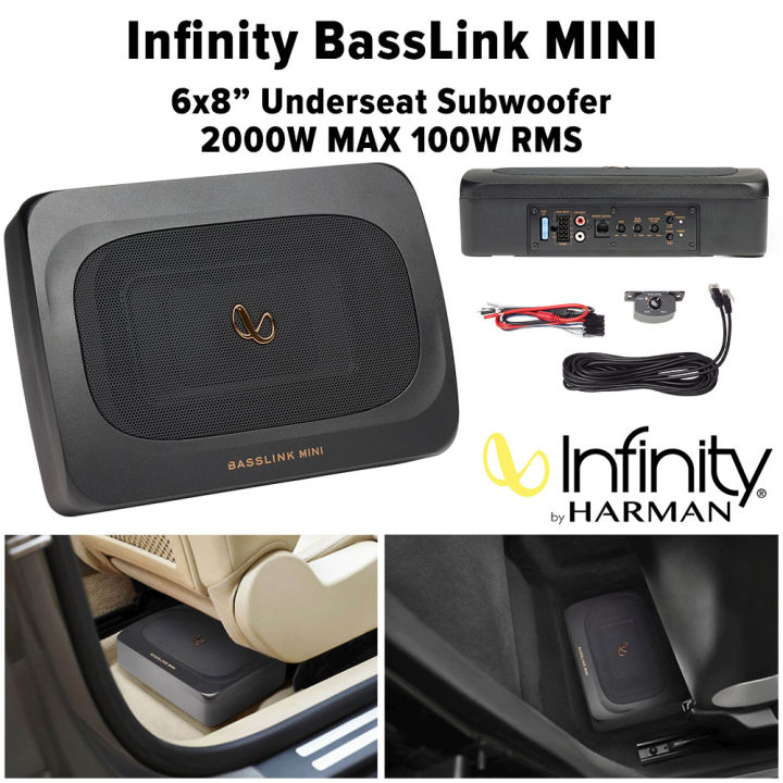 Infinity under clearance seat subwoofer