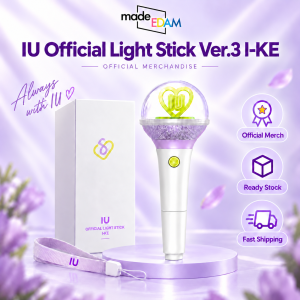 IU Official Light Stick Ver.3 I-KE eDAM Official Kpop Lightstick with Strap by Steekee Korea 1921