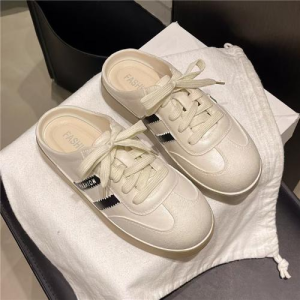 【Ready Stock】 ladies shoes slip-on convenient comfortable Non-slip leisure versatile