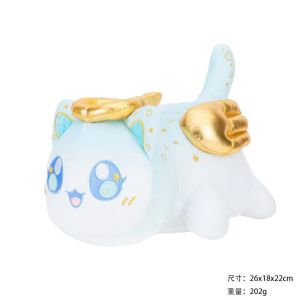 Aphmau Meows Plush Toy Soft Kawaii Aphmau Mee Meow Food Cat Coke French Fries Burgers Bread Sandwiches Sleeping Pillow Children Gifts Plush Doll Christmas Gifts