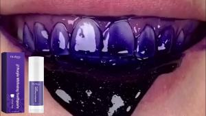 Oralhoe Purple Whitening Toothpaste Fresh Oral Whitening Toothpaste for Removing Yellow Stains and Plaque Cleaning and Care