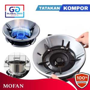 MOFAN Dudukan Kompor Tatakan Cover Kompor Gas Portable Pelindung Anti Angin Dan Anti Slip