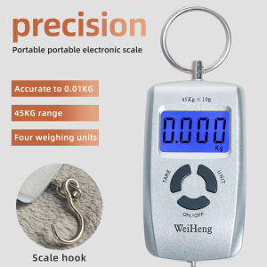 MINI Hanging Size 45Kg/5g Portable Luggage Scale Electronic Weighting Fish Hook Hanging Kg Pound