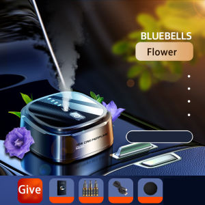 EKLEVA Smart Car Aroma Diffuser Electric Spray Auto On/OFF Car Perfume Auto Air Freshener Flavoring Purifying Deodorant Car Aromatherapy with G-Sensor