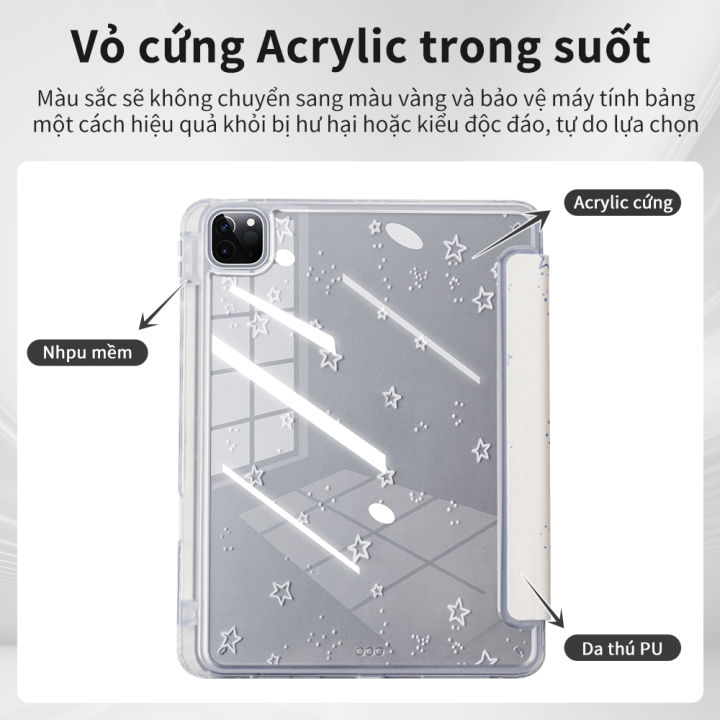 DANYCASE%20Y-g%E1%BA%A5p%20iPad%20V%E1%BB%8F%20%E1%BB%90p%20Ipad%2011%20A16%2010%2010.9%20kh%C3%B4ng%20kh%C3%AD%204%20kh%C3%B4ng%20kh%C3%AD%205%206%207%20kh%C3%B4ng%20kh%C3%AD%2011%20M2%20M3%20M4%20kh%C3%B4ng%20kh%C3%AD%2013%20Pro%2011%2013%20M5%20M4%20Pro%2012.9%203/4/5/6%207/8/9%2010.2%205/6%209.7%20mini%206%20mini%207%20A17%208.3%20h%E1%BB%8Da%20ti%E1%BA%BFt%20ng%C3%B4i%20sao%20cao%20c%E1%BA%A5p%20Acrylic%20trong%20su%E1%BB%91t%20b%C3%ACa%20v%E1%BB%9Bi%20h%E1%BB%99p%20%C4%91%E1%BB%B1ng%20b%C3%BAt%20ch%C3%AC%20-%20Image%205