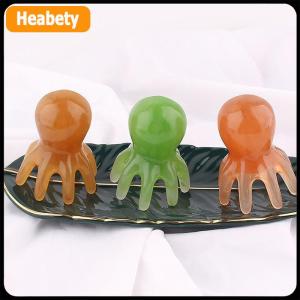 【2-3 ngày giao hàng】 Lược massage đầu hình bạch tuộc bằng nhựa dụng cụ cạo kinh lạc massage da đầu châm cứu spa chăm sóc sức khỏe tại nhà