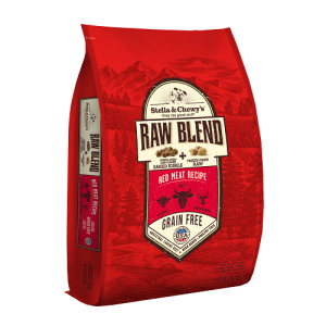 Stella & Chewys Raw Blend Baked Kibble for Dogs - Red Meat Recipe (Lamb Beef & Venison)