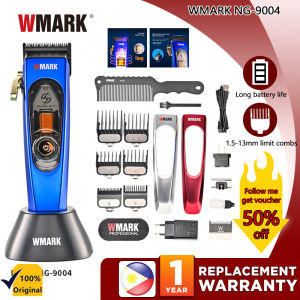 WMARK NG-9004 High Speed Hair Clipper for Man Professional Type-C Rechargeable Hair Cutter With Charge Stand