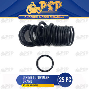 Oring Tutup Klep Grand (Harga 25 PC) - O Ring Seal Karet Cap Tappet Payung Honda Astrea Legenda Win