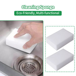 Nano Magic Sponge Scouring Sponge Dish Pot Wash Cleaning Span Basuh Magic Multipurpose Eraser Cleaner Span Pembersih Magik Pelbagai Guna