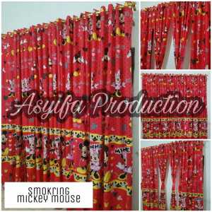 PROMO! GORDEN 12 RING MOTIF KARAKTER MICKEY