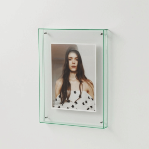 DJDK Transparent Transparent Acrylic Photo Frame Acrylic Thickened Colorful Square Photo Frame Creative Wall Hanging Picture Frame Ornaments Poster Painting Hall