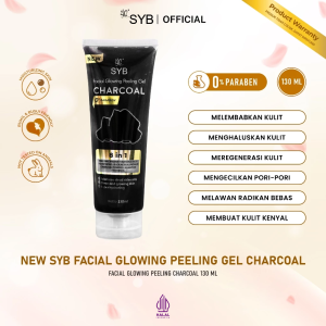 SYB FACIAL GLOWING PEELING GEL CHARCOAL
