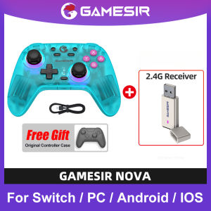 GameSir Nova Wireless Switch Controller Bluetooth Gamepad with Hall Effect for Nintendo Switch iPhone Android Phone PC