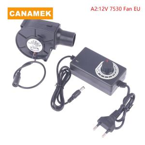 【CANAMEK】 7530 Smelting Metal Fan Portable Air Blower 2500R Centrifugal Radial Air Cooler Metal Fan BBQ Blower Charcoal Cooling Cooler Fan