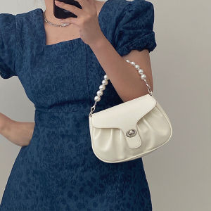 Tas Selempang Kulit Wanita Tas Cewek Bahu Pearl Mini Slingbag INJ235