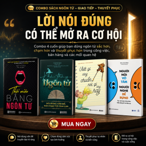 Sách Bizbooks - Sức Mạnh Của Ngôn Từ | Giao Tiếp Thuyết Phục Xây Dựng Mối Quan Hệ & Thành Công Trong Công Việc