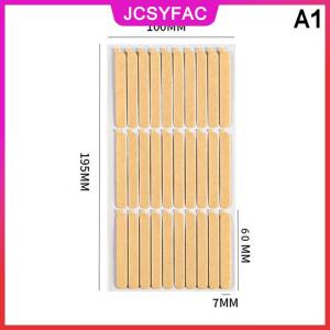 JCSYFAC 30/33pcs móng tay giả hiển thị đứng keo dán đôi băng dính cho móng tay nghệ thuật thực hành và lời khuyên giữ tại nhà Salon