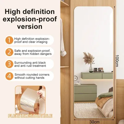 Goldstar HD acrylic mirror wall mirror splicing mirror self-adhesive mirror full body mirror