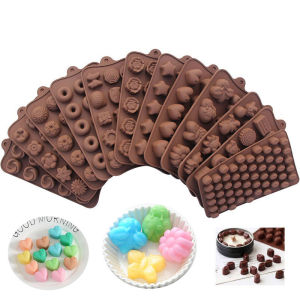 Silicone Chocolate Mold Candy Bar Mould DIY Cake Modeling Decoration Kitchen Baking Accessories Chocolate Series