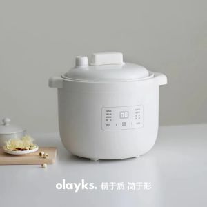 Olayks Immediate Jubilee Micro-piezoelectric Stew Cup 2.5L Household Electric Soup Automatic Stew Pot