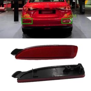 Left Right Rear Bumper Fog Lamp Light Reflector For Mazda 3 Axela Sedan 2014-2016 5 2006-2015 6 2015-2018