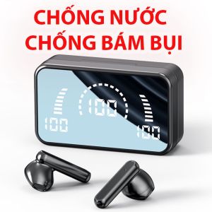 ( BẢN MỚI NHẤT ) Tai Nghe Bluetooth S20 Phiên Bản V5.3 Màn Hình LED Chống Nước Hạn Chế Tiếng Ồn Micro Đàm Thoại To Rõ - BH Uy Tín Lỗi 1 Đổi 1