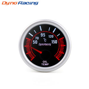 Dynoracing 2" 52mm Smoke Lens Digital Oil Temp Temperature Gauge 50-150C 12V LED Oil temp sensor Car gauge