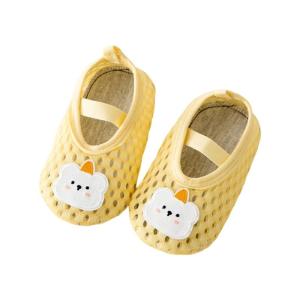 Infant Anti Skid Floor Socks with Cartoon Design for Baby Ages 10 Months to 3 Years Toddler Learning to Walk Shoes