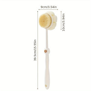 Double-sided bath brush Bath Brush Body Cleaning Brush Back Scrubber Body Brush Long Handle Brush 洗澡刷